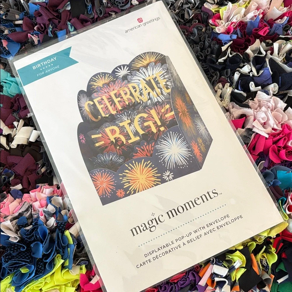 🆕American Greetings Magic Moments Pop Up Card With Envelope